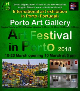 flyer art festival in porto-rr