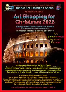 Art Shopping for Christmas 2023 locandina_R